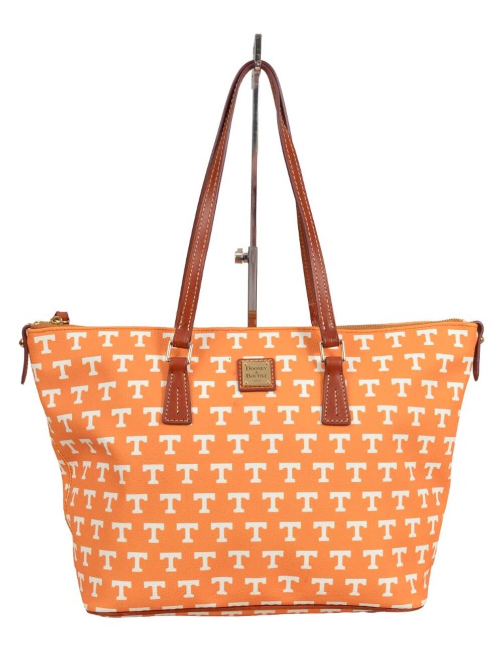 Dooney & Bourke Tennessee Volunteers Team Color Richmond Tote Bag